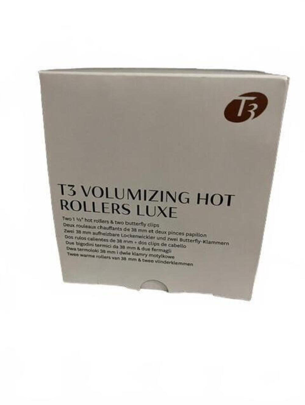 T3 Volumizing Hot Rollers Luxe 1 inch 2 Pack Expansion Set NIB